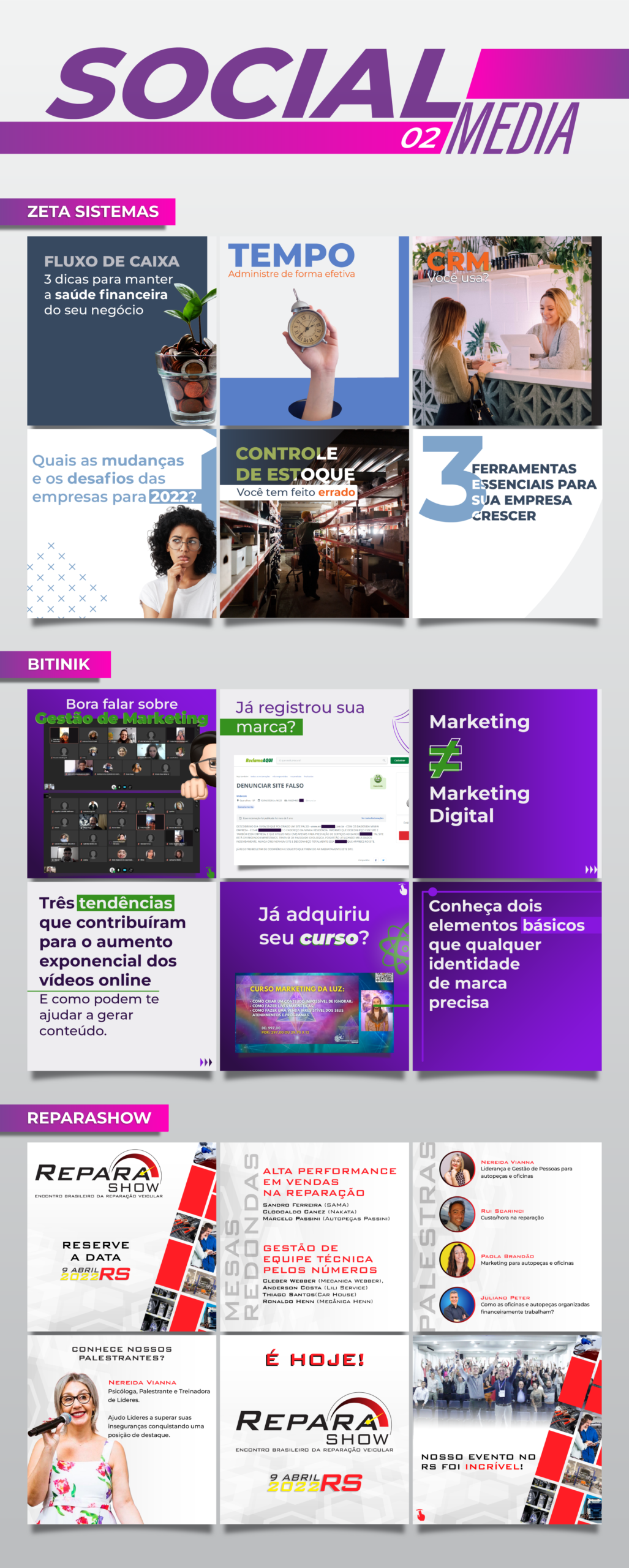 Portfólio Social Media e Design #2